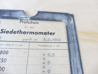 Bodenmeßgerät Satz b Wehrmacht , Hersteller Wilhelm Lambrecht, Originallack