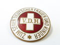 Vereinigung Deutscher Hebammen ( VDH ) Mitgliedsabzeichen 3.Form 34mm, Emailschaden, Gegenhaken alt repariert