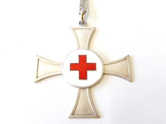 Deutsches Rotes Kreuz, Schwesternkreuz 2.Form in silber, im Etui