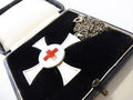 Deutsches Rotes Kreuz, Schwesternkreuz 2.Form in silber, im Etui