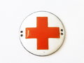 Freiwillige Krankenpflege, emailliertes Mützen- oder Kragenabzeichen 42mm