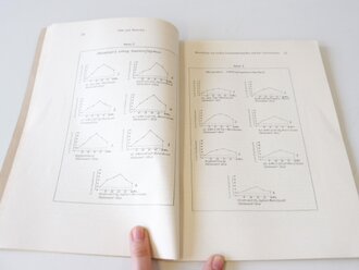 "Veröffentlichungen aus dem Gebiete des Heeres Sanitätswesens", Heft 106 "Arbeiten aus den chemischen Untersuchungsstellen" von 1938. DIN A5, 99 Seiten