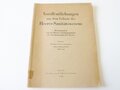 "Veröffentlichungen aus dem Gebiete des Heeres Sanitätswesens", Heft 106 "Arbeiten aus den chemischen Untersuchungsstellen" von 1938. DIN A5, 99 Seiten