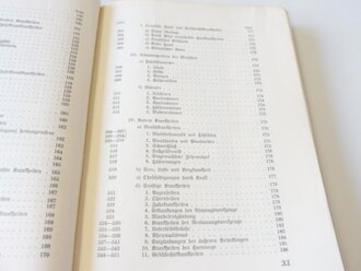 H.Dv.59 "Unterrichtsbuch für Sanitätsschulen" Berlin 1936, 310 Seiten