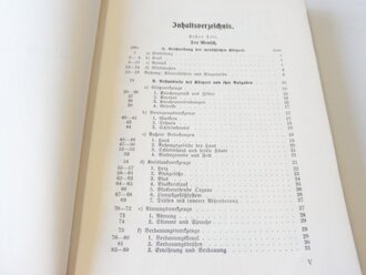 H.Dv.59 "Unterrichtsbuch für Sanitätsschulen" Berlin 1936, 310 Seiten
