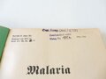Vorschrift ohne Nummer "Malaria"  151 Seiten von 1942