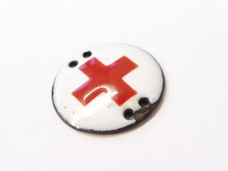 Freiwillige Krankenpflege, emailliertes Mützen- oder Kragenabzeichen 25mm