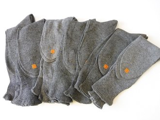 Paar Feldgraue Wollsocken Grösse 11 1/2