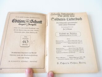 "Das zweite neue Soldaten Liederbuch" Heft 2,...