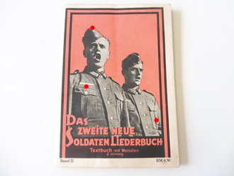 "Das zweite neue Soldaten Liederbuch" Heft 2, kleinformat