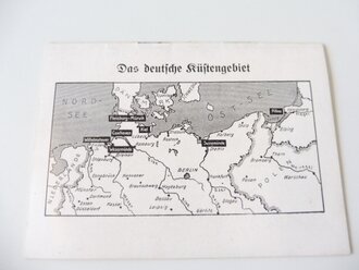 "Wie komme ich zur Kriegsmarine" Herausgegeben vom Oberkommando der Kriegsmarine, kleinformat, 16 Seiten