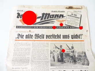 "Der SA Mann" Kampfblatt der obersten SA Führung der NSDAP vom 2. Juli 1938