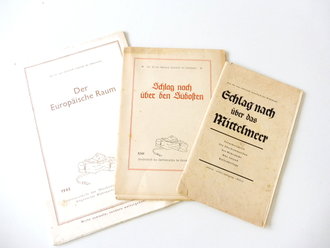 3 Tornisterschriften des Oberkommandes der Wehrmacht