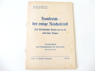 3 Tornisterschriften des Oberkommandes der Wehrmacht