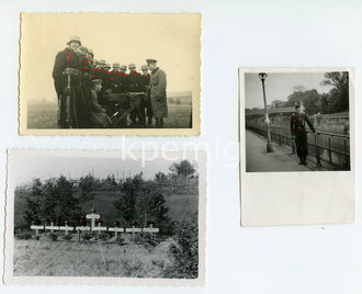 3 Fotos Panzertruppe, Maße 6 x 8 bis 6,5 x 10 cm