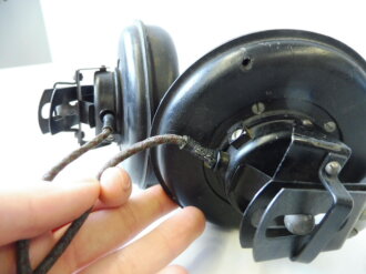Doppelfernhörer b datiert 1944 (Ausführung für Fahrzeuge )  weiche Gummimuscheln