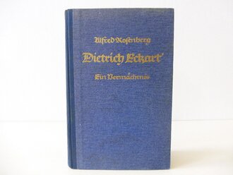 "Alfred Rosenberg - Dietrich Eckart - Ein Vermächtnis", datiert 1942, leichter Wasserschaden