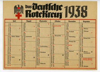 Deutsches Rotes Kreuz Kalender 1938, DIN A5