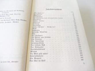 Hans Zöberlein, Der Befehl des Gewissens, datiert 1937, 990 Seiten, A5