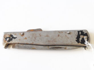 Mercator Taschenmesser, so im ersten und zweiten Weltkrieg von Soldaten als privat beschafftes Ausrüstungsstück geführt.