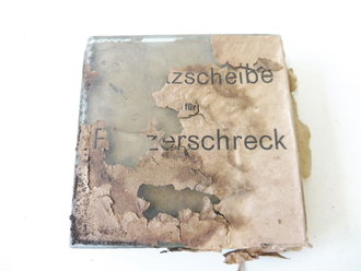 3x Ersatzscheibe für Panzerschreckschild Wehrmacht mit resten der originalen Verpackung