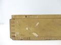 Transportkasten für " 15 SS Panzer Handminen" mit Packzettel von 1944