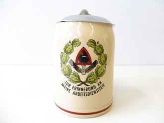 RAD Bierkrug 0,5 Liter des Arbeitsmannes Hans Strubel  2/...