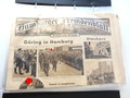 29 Ausgaben " Hamburger Fremdenblatt " von 1934, nicht auf vollständigkeit hin überprüft. Sauber im Ordner abgelegt