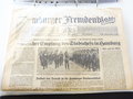 29 Ausgaben " Hamburger Fremdenblatt " von 1934, nicht auf vollständigkeit hin überprüft. Sauber im Ordner abgelegt