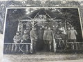 Weihnachten in der Champagne 1916, Generalkommando 26.RK - Berühmte Zeitgenossen, mit aufgeklebten Fotos, Maße ca. A4