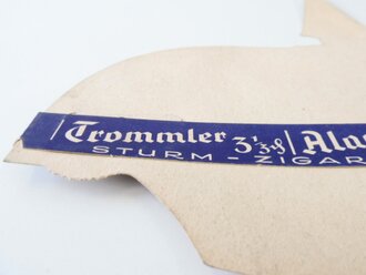 Pickelhaube für Kinder als Werbung "Trommler Zigaretten"