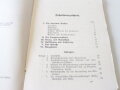 "Kurze Zusammenstellung über die französische Armee ", Berlin 1913 mit 34 Seiten und 9 farbigen Anlagen, Buchrücken gelöst