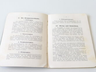 1.Weltkrieg "Kurze Zusammenstellung über die russische Armee ", Berlin 1913 mit 44 Seiten und 5 farbigen Anlagen