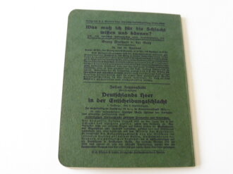 1.Weltkrieg "Kurze Zusammenstellung über die russische Armee ", Berlin 1913 mit 44 Seiten und 5 farbigen Anlagen