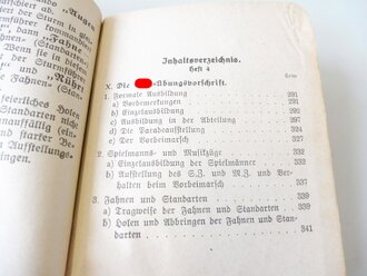" Dienstvorschrift für die SA der NSDAP" Heft 1-4