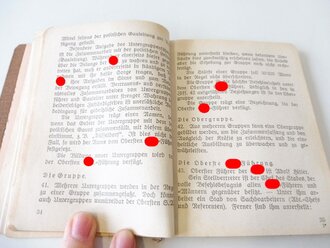 " Dienstvorschrift für die SA der NSDAP" Heft 1-4