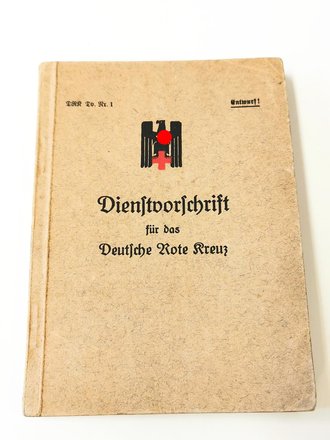 DRK Dv.1 " Dienstvorschrift für das Deutsche Rote Kreuz" komplett, gut