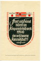 Gedenkblatt zur Abschluß-Spende des Kriegswinterhilfswerkes 1939/1940 Hamburg am Tage der Wehrmacht 