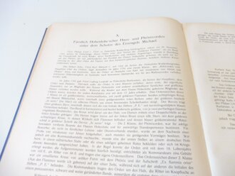 "Orden und Ehrenzeichen des Königreichs Bayern" mit 155 Urkundenbeilagen und 18 feinstausgeführten Vierfarbendrucktafeln, Attenkoferschen Verlags-Buchhandlung, 1910