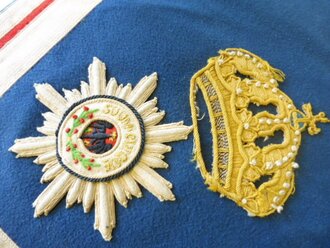 Preußen, Schabrake für Mannschaften im Garde Kürassier Regiment, Kammerstück in gutem Zustand