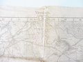 1. Weltkrieg, Militärkarte "Verdun" Stand 15.01.18
