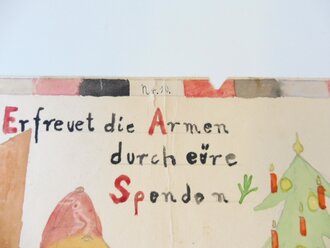 WHW Gemälde "Erfreuet die Armen durch eure...