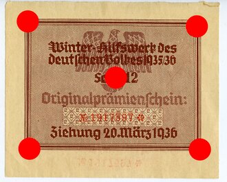 Winterhilfswerk 1935/36 Serie 12...