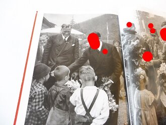 Heinrich Hoffmann "Jugend um Hitler" Bildband, im Schutzumschlag