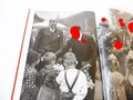 Heinrich Hoffmann "Jugend um Hitler" Bildband, im Schutzumschlag