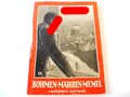 Heinrich Hoffmann "Hitler in Böhmen-Mähren-Memel" Bildband, im Schutzumschlag