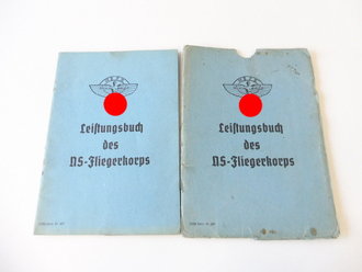 Leistungsbuch des NS Fliegerkorps im Schuber. Ausgestellt...
