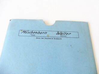Leistungsbuch des NS Fliegerkorps im Schuber. Ausgestellt beim NSFK Sturm3/102 Öhringen