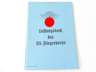 Leistungsbuch des NS Fliegerkorps im Schuber. Ausgestellt beim NSFK Sturm3/102 Öhringen