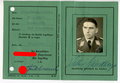 NSFK "Segelflieger Ausweis C" eines Angehörigen aus Bad Godesberg datiert 1941